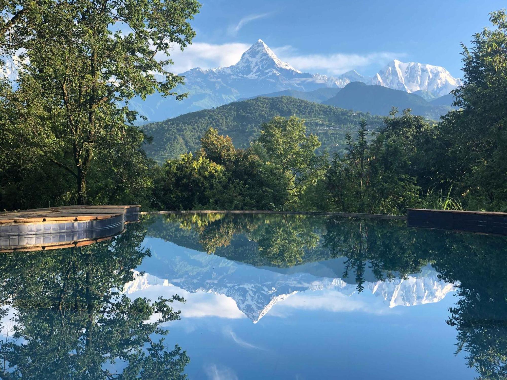 Tiger Mountain Pokhara Lodge Esterno foto